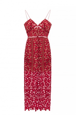 Strappy lace dress, zdjęcie 1 Strappy lace dress od Self Portrait